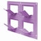 Emsco Group Wall Flowers Vertical Gardening Sys, Create Gardens on Walls, Holds up to 4 Potted Plants, Orchd Prpl 2483-1 - alternate 1
